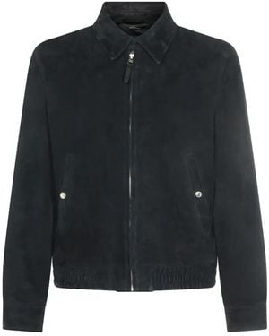 Mackage Chaqueta Giovanni-Su De Ante Con Cremallera - Negro