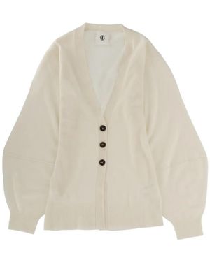THE GARMENT Como Button V-Neck Knitwear - White