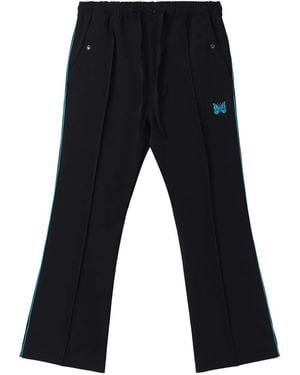 Needles Stripe-Detail Pants - Blue