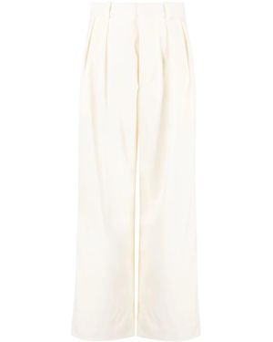 Wardrobe NYC Low-Rise Pants - White