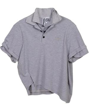 Natasha Zinko レイヤード ポロシャツ - グレー