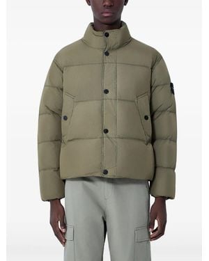 Stone Island Stylish Bomber Jacket - Grey