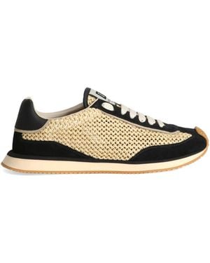 Dolce & Gabbana Woven Cushion Sneakers - Multicolour