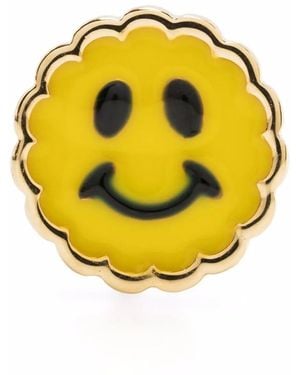 Maria Black Happy Resin Coin - Yellow
