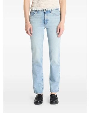 Guess Faded-Wash Jeans - Blue