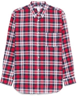 Comme des Garçons チェック シャツ - レッド