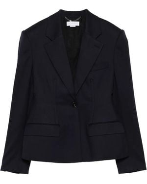 Stella McCartney Single-Button Tailored Blazer - Blue