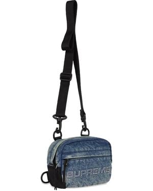 Supreme Mini Denim Messenger Bag - Blue