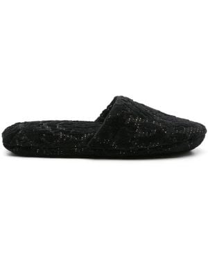 Versace Barocco Slippers - Black