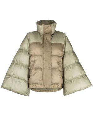 Sacai Bell Sleeves Puffer Jacket - Natural