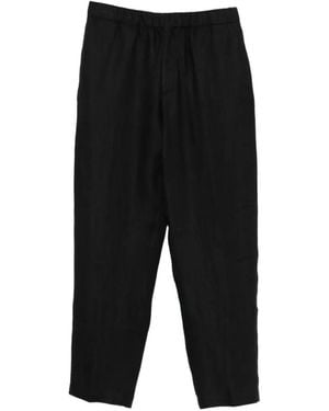 Lardini Elasticated Trousers - Black