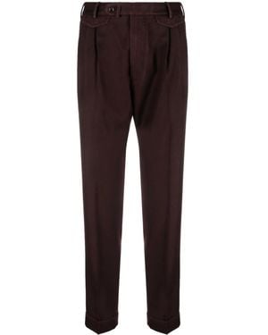 Dell'Oglio Mario Mid-Rise Trousers - Brown