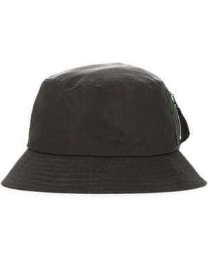 Sacai Zip-Pocket Bucket Hat - Black