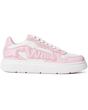 Alexander Wang Puff レザースニーカー - ピンク