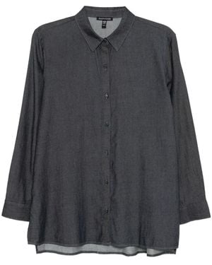 Eileen Fisher Camicia A Maniche Lunghe - Grigio