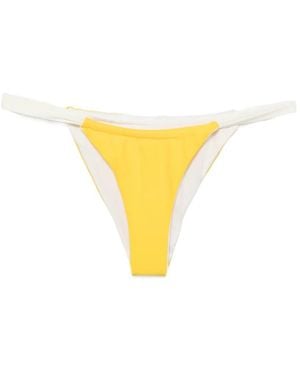 Leslie Amon Bragas De Bikini 90S Slice - Amarillo