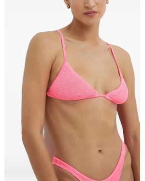 Bondeye Luana Triangle Bikini Top - Pink