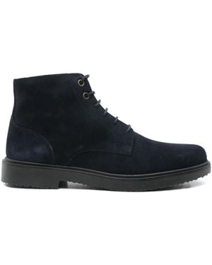 Geox Lace-Up Boots - Black