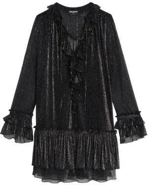 Zadig & Voltaire Ralice Mini Dress - Black