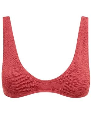 Bondeye Scout Bikinioberteil Mit Palmen-Print - Rot