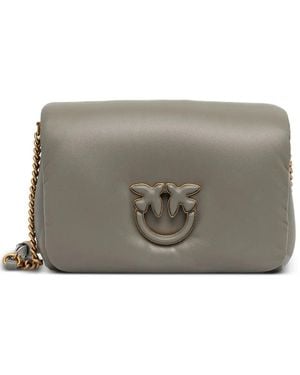 Pinko Classic Love ショルダーバッグ - グレー