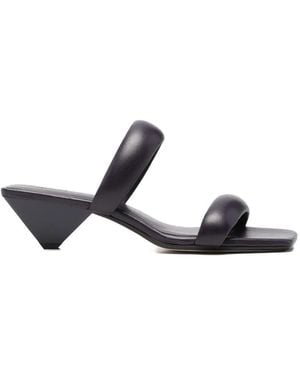 JVAM Leather Sandals - White