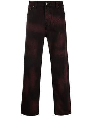 A_COLD_WALL* High-Rise Straight-Leg Jeans - Black