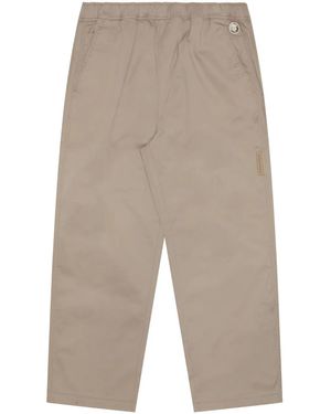 Aape By A Bathing Ape Straight-Leg Cotton Trousers - Natural