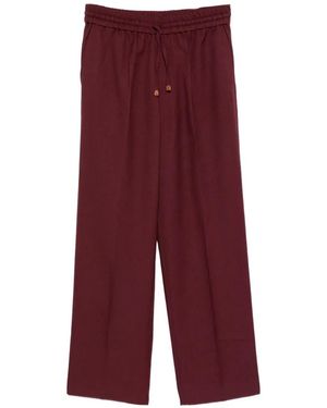 Drole de Monsieur Drawstring Trousers - Red