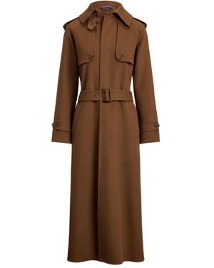 Ralph Lauren Belted Trench Coat - Brown