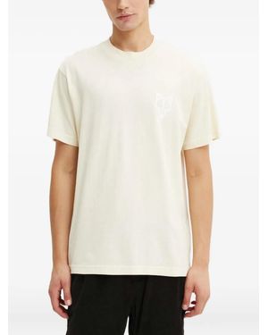 Naked Wolfe Logo-Print T-Shirt - White