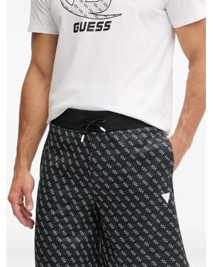 Guess Drawstring Shorts - White