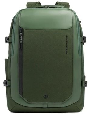 Piquadro Lyss Bike Laptop Backpack - Green
