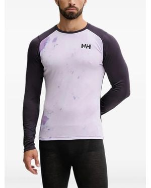 Helly Hansen Lifa Active Basislaag Met Lange Mouwen - Paars