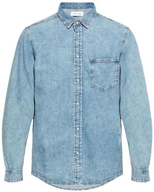 Samsøe & Samsøe Denim Shirt - Blue