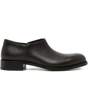 The Row Nobilis Loafers - Black