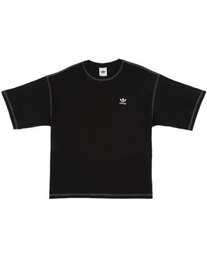 adidas Trefoil Essentials Tee - Black