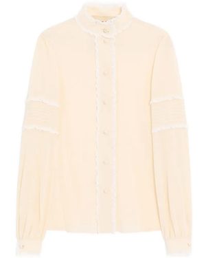Valentino Garavani Crepe De Chine Shirt - ホワイト