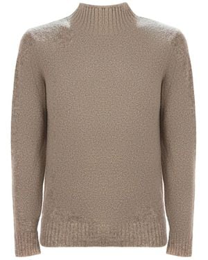 Kangra Pull Côtelé À Manches Longues - Brown