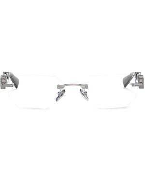 Balmain Gafas Con Montura Geométrica - Blanco