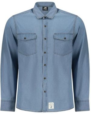U.S. Grand Button-Up Denim Shirt - Blue