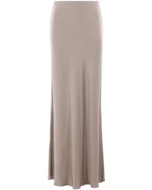 Brunello Cucinelli Mermaid Skirt - Natural