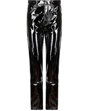 Fiorucci Vinyl Broek - Zwart