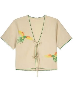 Maison Labiche Veneur Blouse - Natural