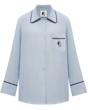 Sleeper Finnegan Pajama Shirt - Blue