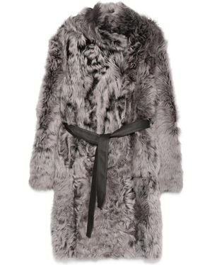 Yves Salomon Jackets - Gray