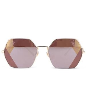MCM Hexagon-Frame Sunglasses - Pink