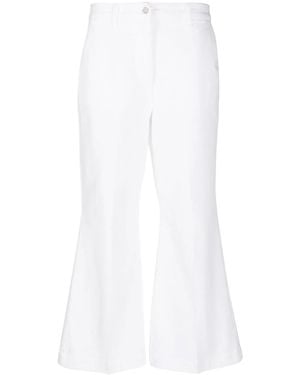 Fabiana Filippi High-Rise Flared Jeans - White