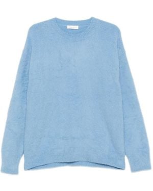 Roberto Collina Brushed-Knit Jumper - Blue