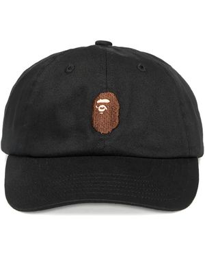 A Bathing Ape Embroidered-logo baseball cap - Negro